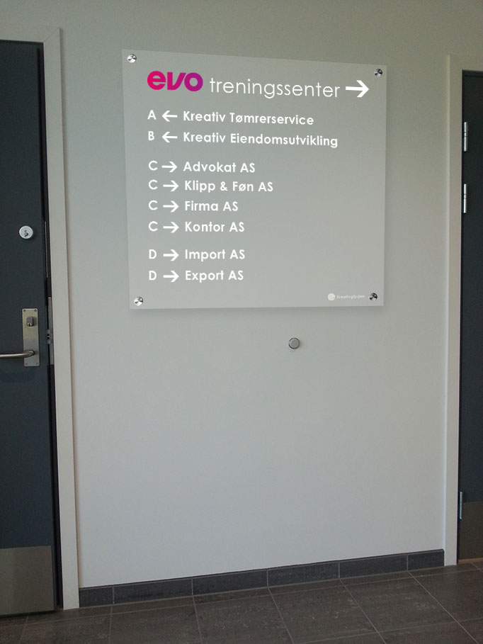 Mockup av acrylskilt med frostet folie Mockup av acrylskilt